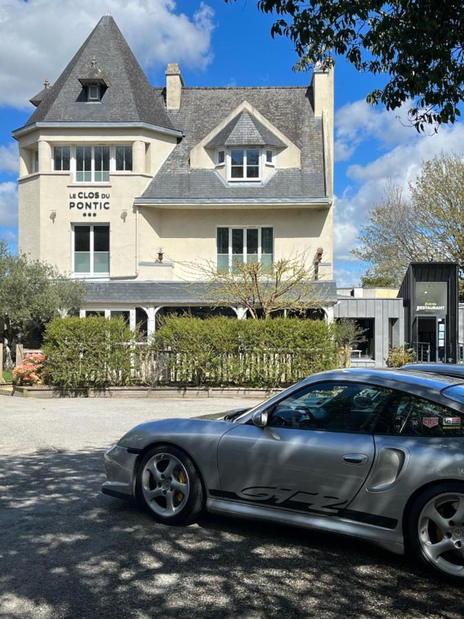 Le Clos Du Pontic Logis Et Cit'Hotel Landerneau Exterior photo